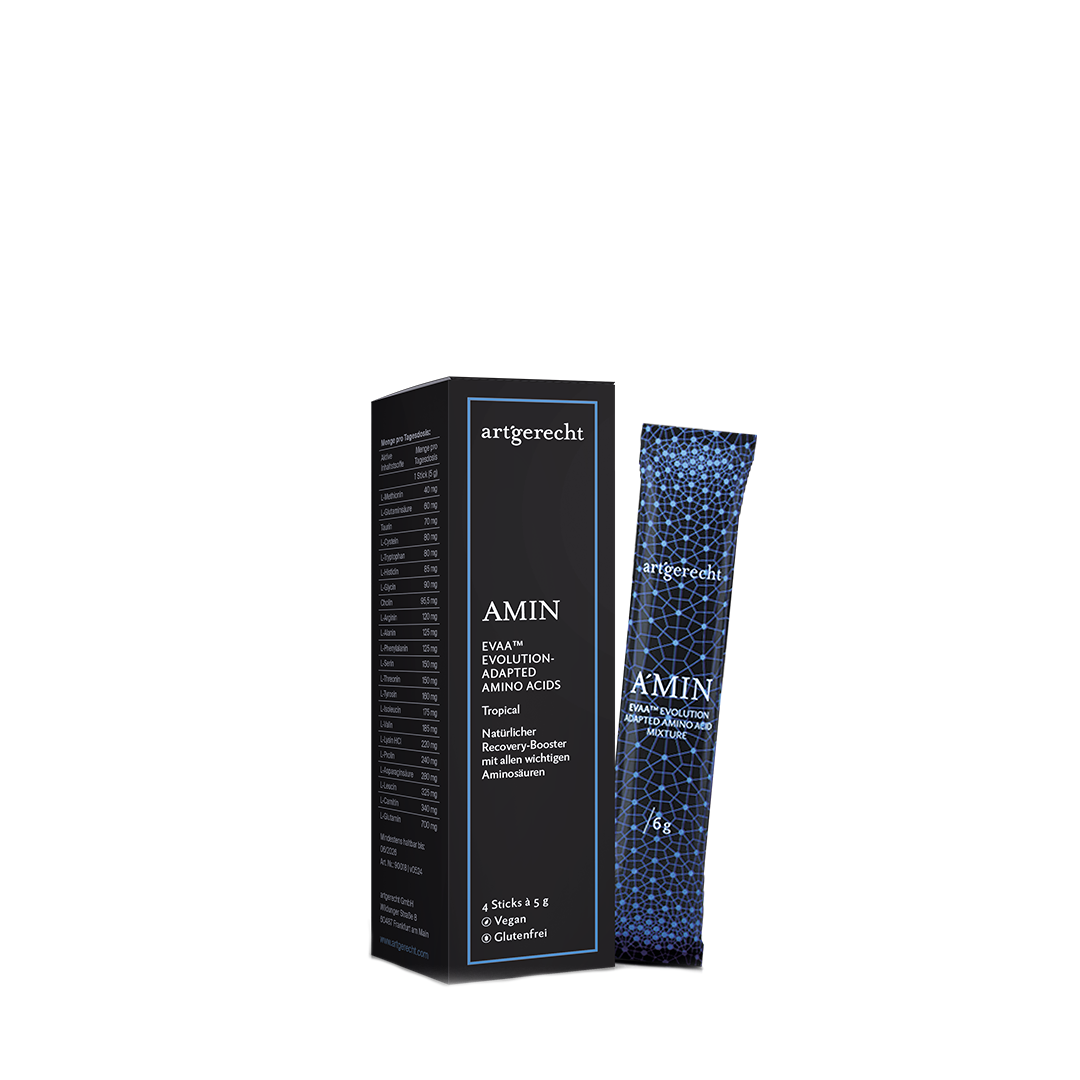 Einzigartiger patentierter Aminosäuren-Mix (EVAA™) für Deine Recovery hochdosiert & vegan