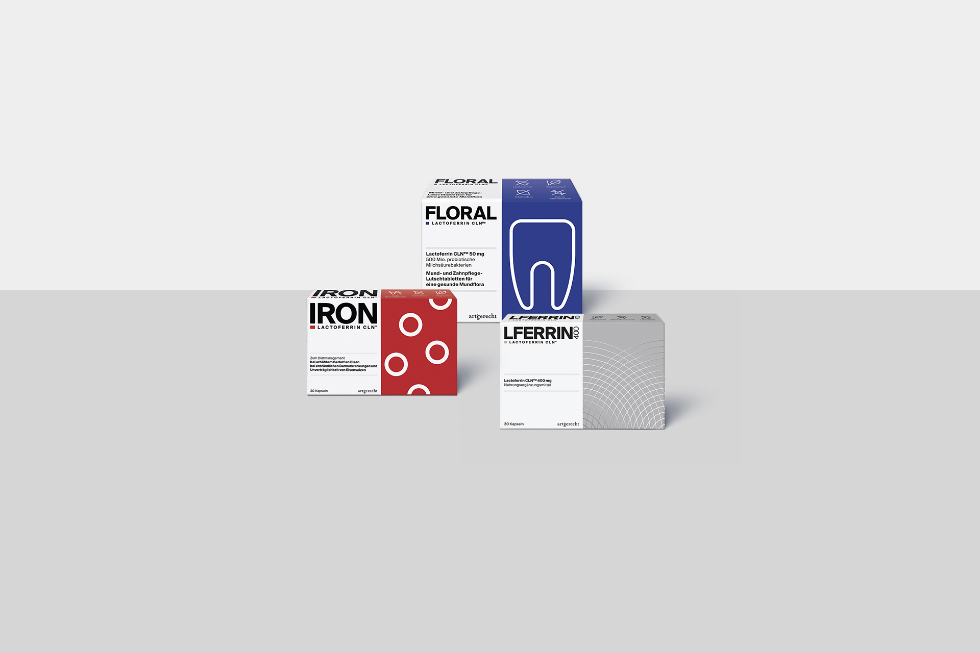 Unsere Produkte IRON, FLORAL und Lactoferrin CLN jetzt auch in Versandapotheken erhältlich