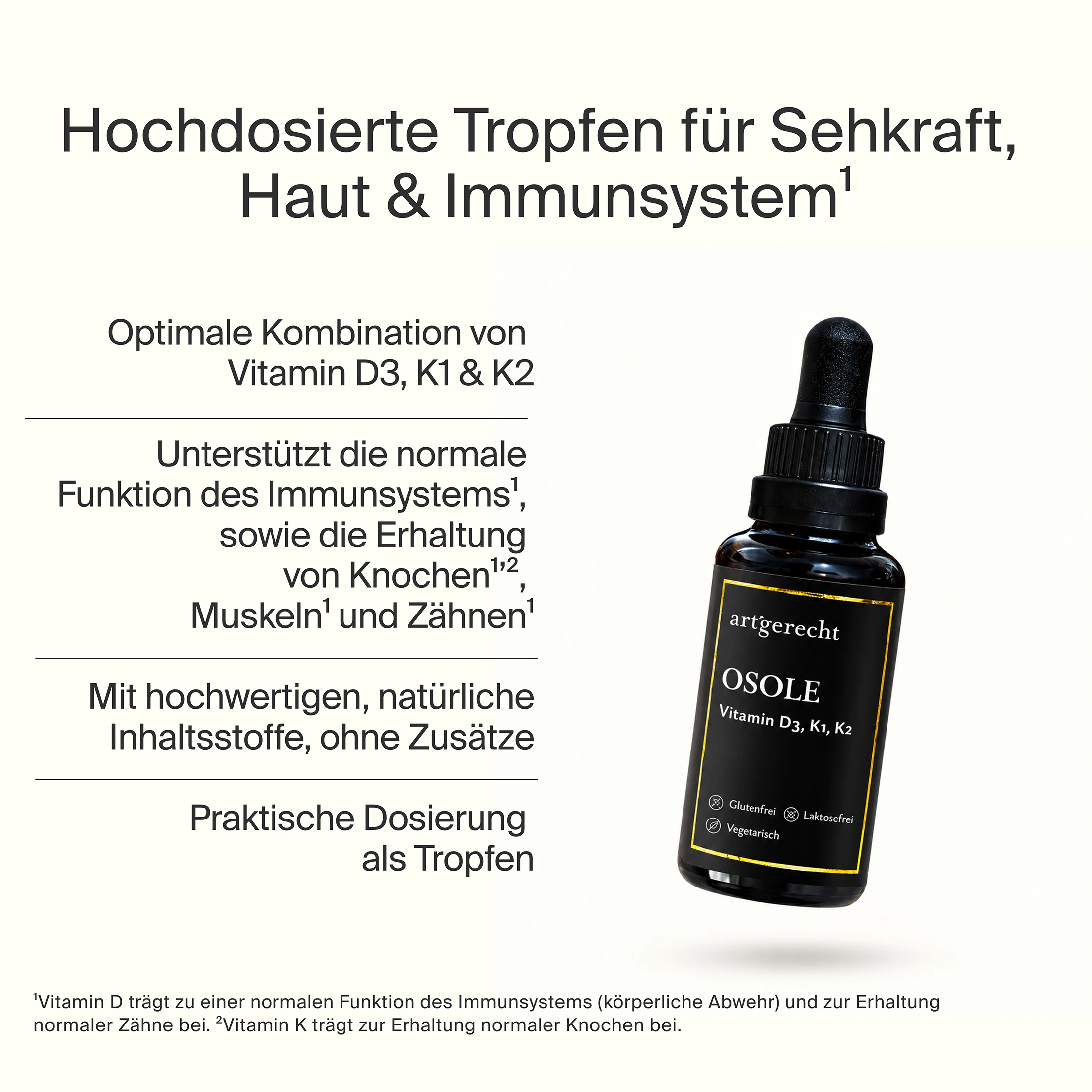 Osole Vitamin D3 + K1 + K2