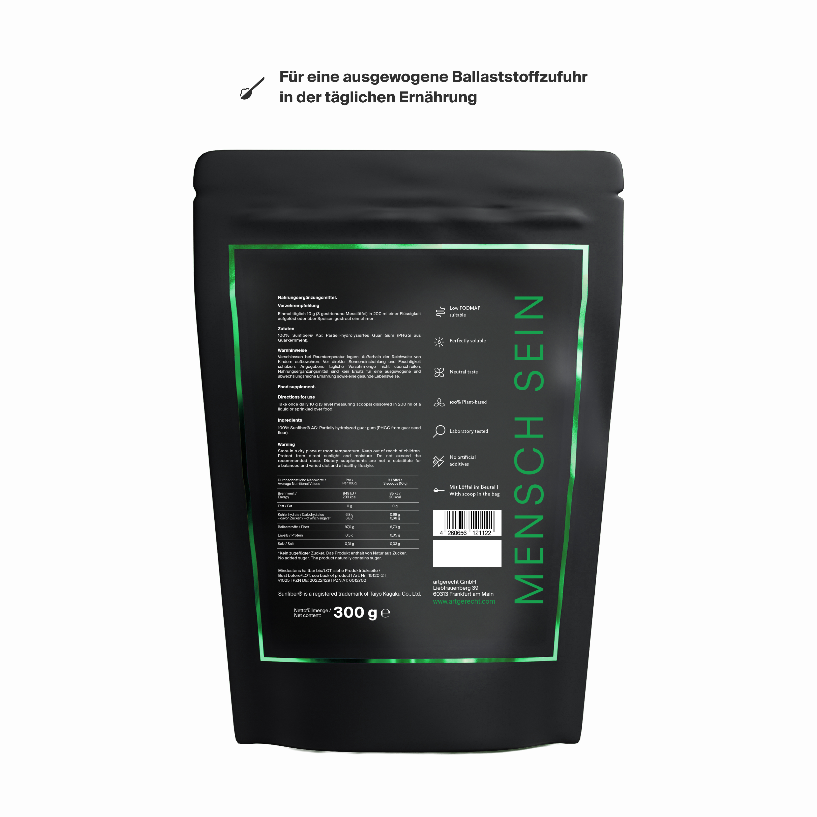 Biomfiber PHGG 300g