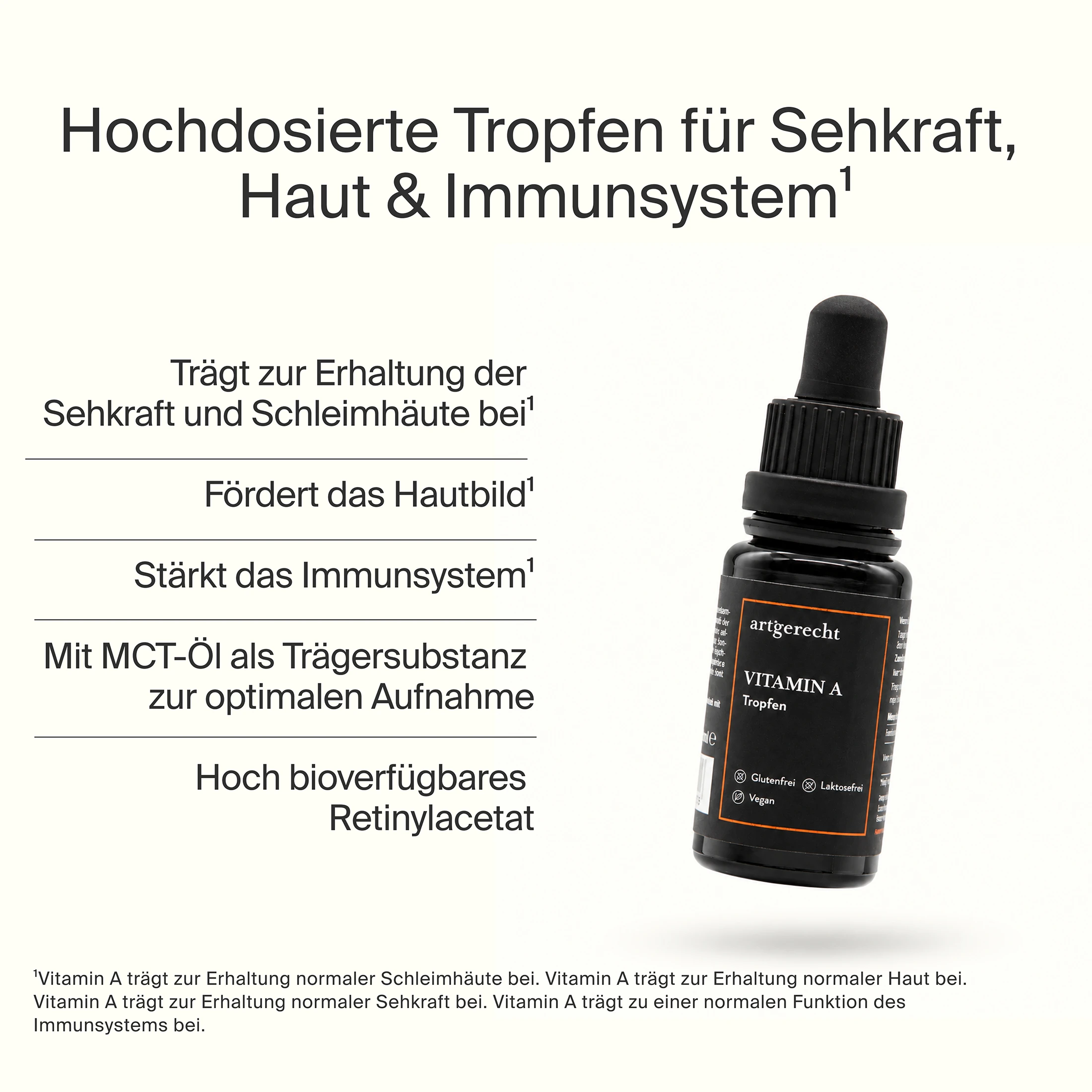 Vitamin A Tropfen 3.000 I.E