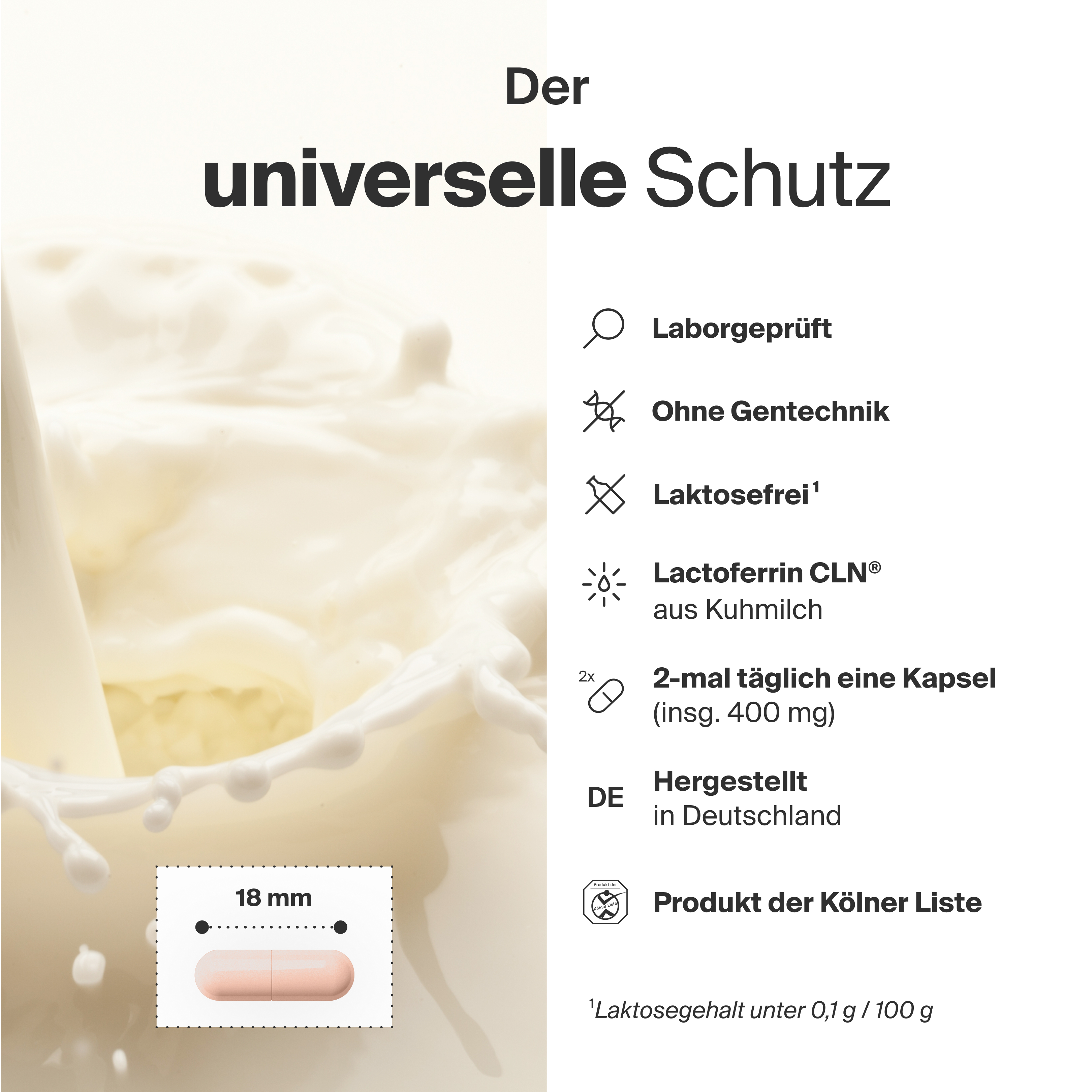 Lactoferrin (60 Kapseln)