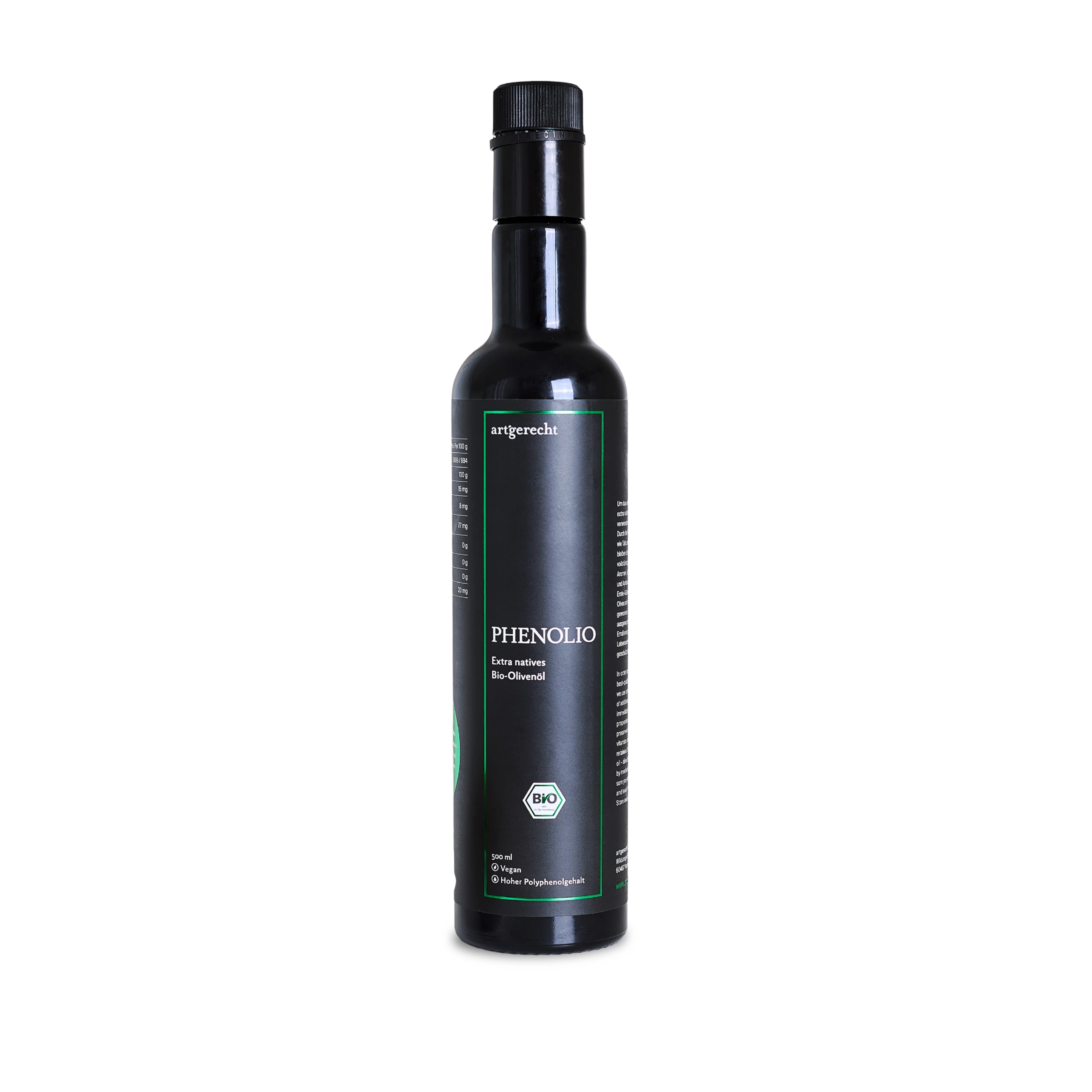Phenolio Bio Olivenöl 500 mL