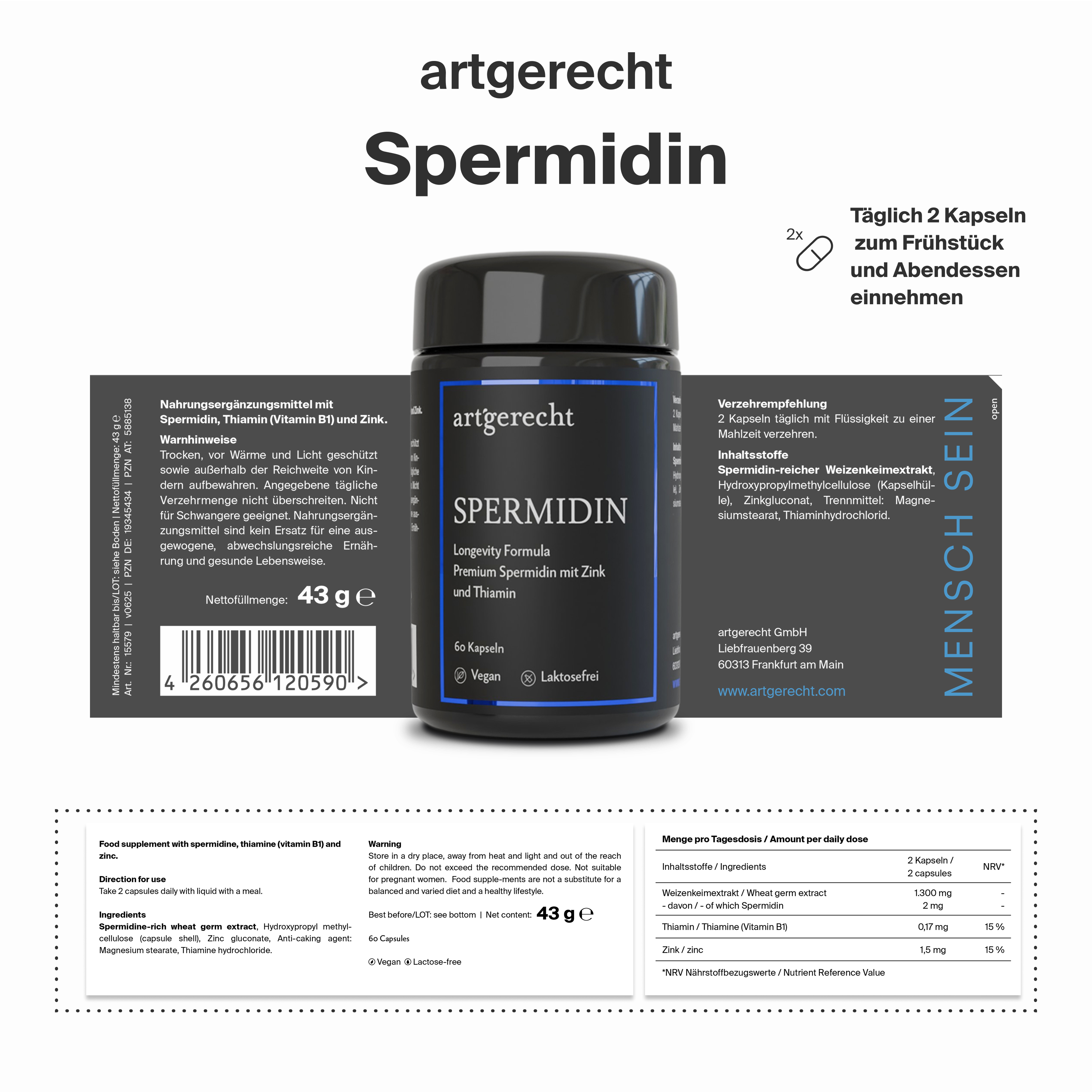 Spermidin Longevity