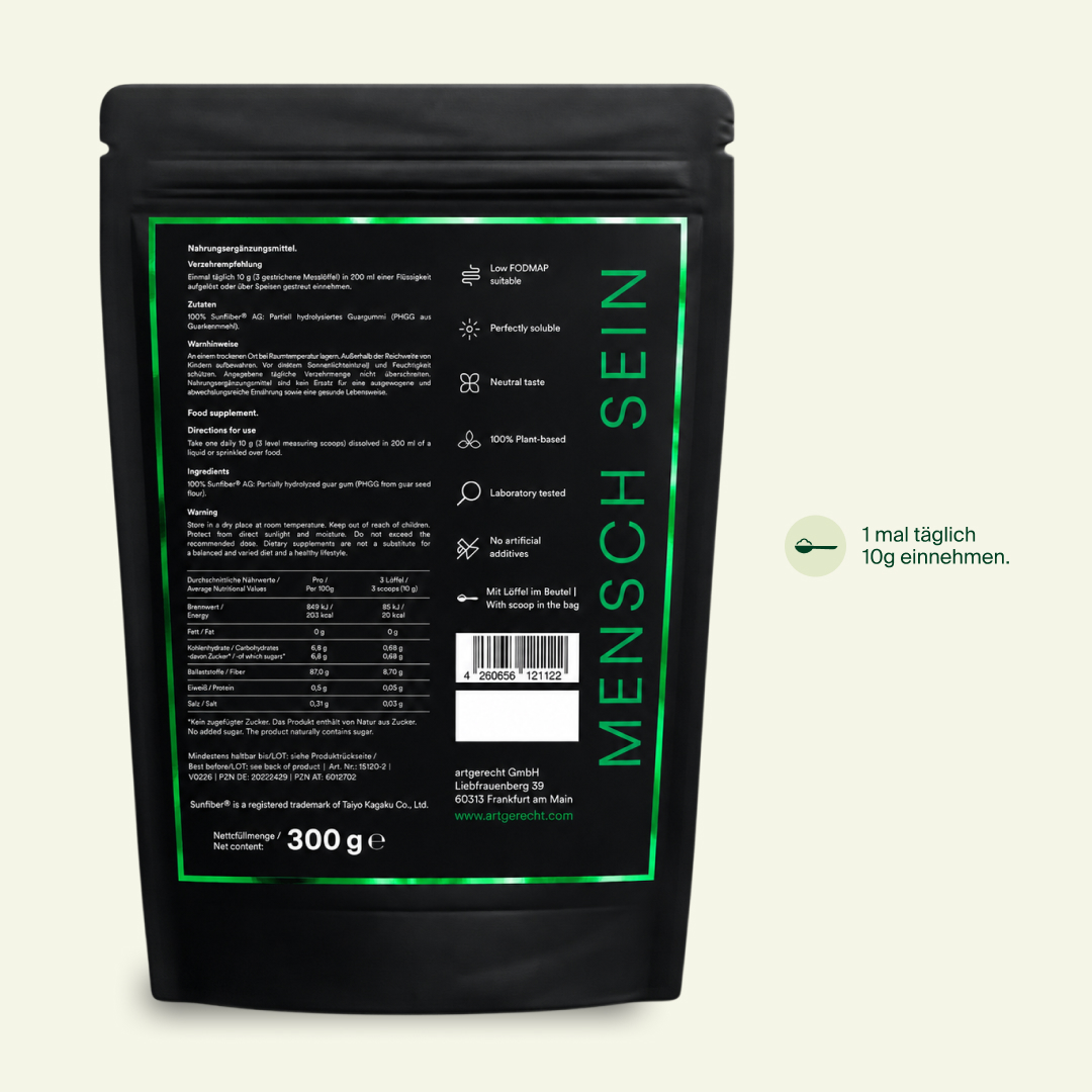 Biomfiber PHGG Guarkernmehl