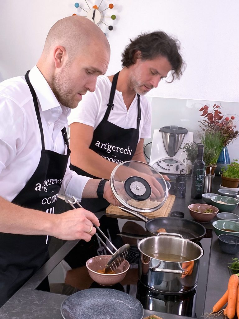 Kochen mit Thore - Matthias Baum und Thore Hildebrandt im Einsatz