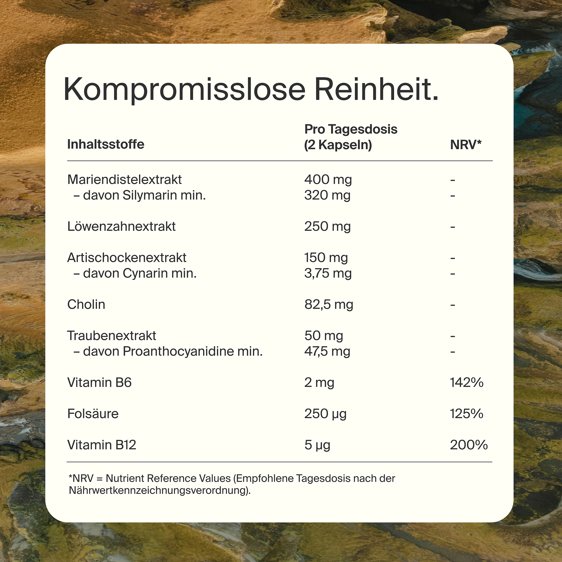 Leber Komplex mit Mariendistel
