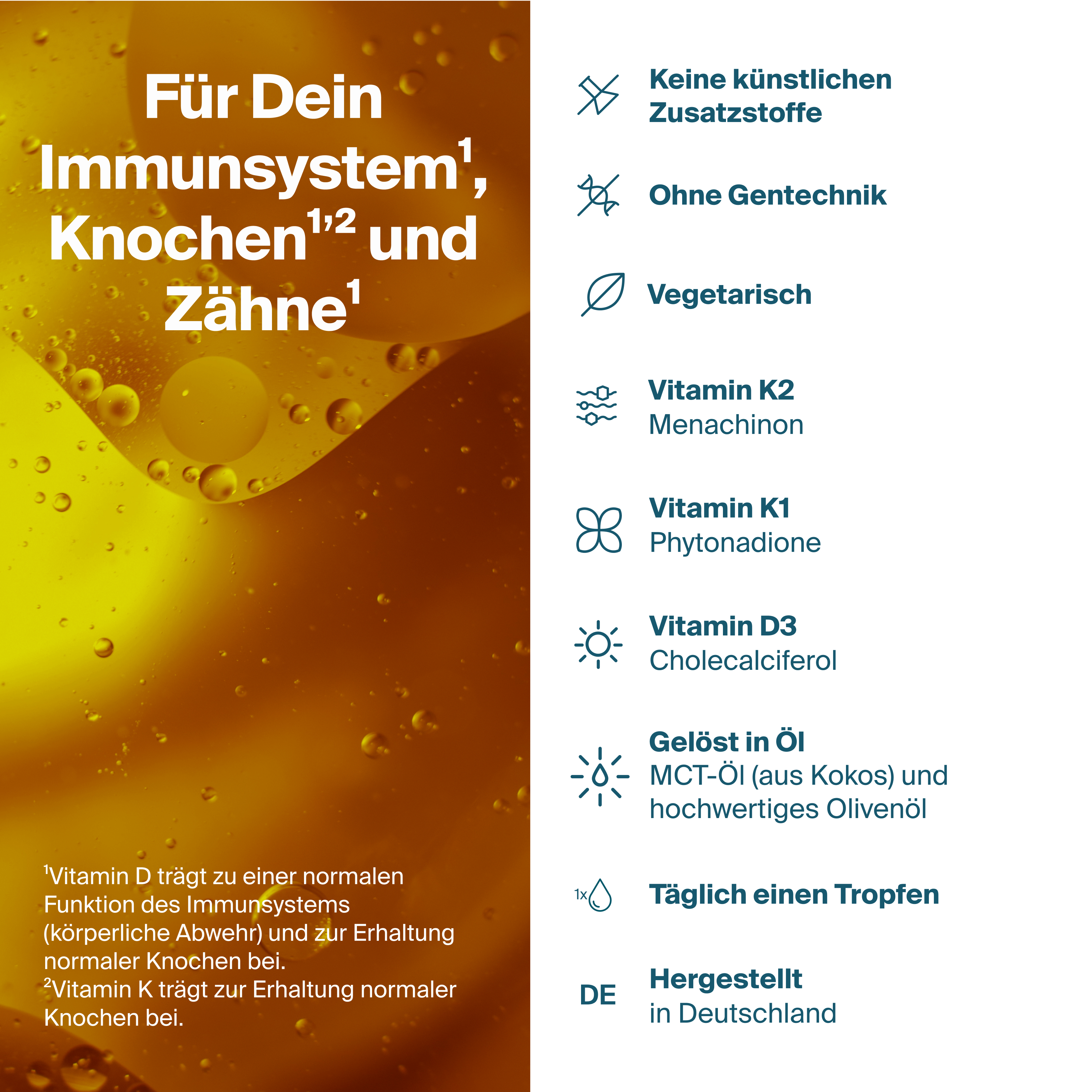 Osole Vitamin D3 + K1 + K2