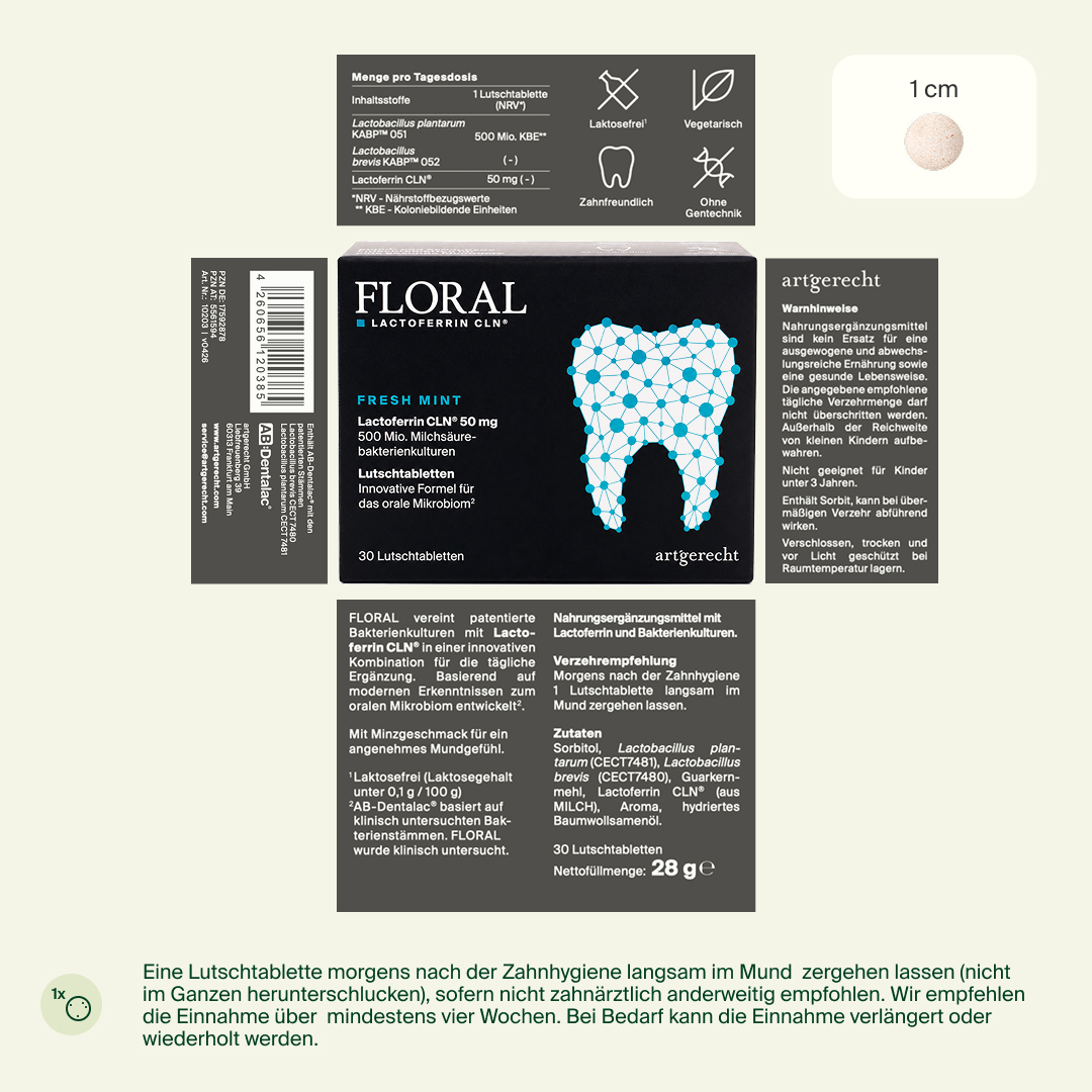 Floral | Zahnpflege Lutschtabletten