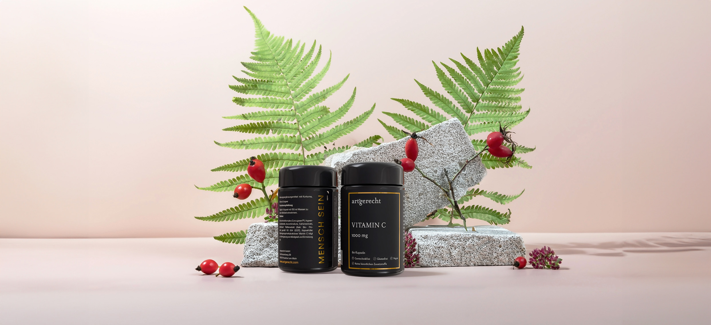 Übersicht der Inhaltsstoffe von Vitamin C – natürlich & rein