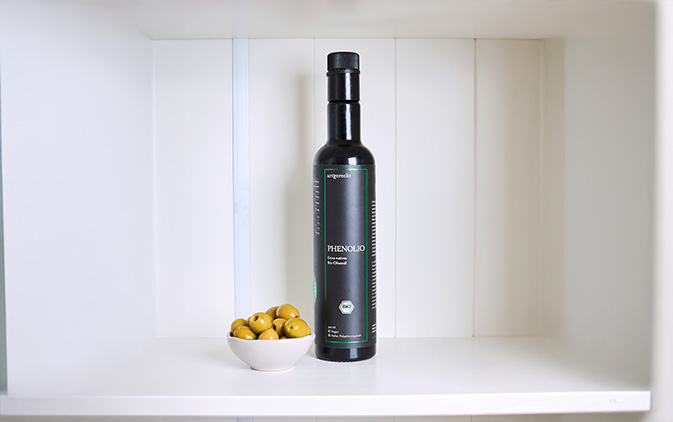 Infografik zur wissenschaftlichen Forschung rund um Phenolio Olivenöl