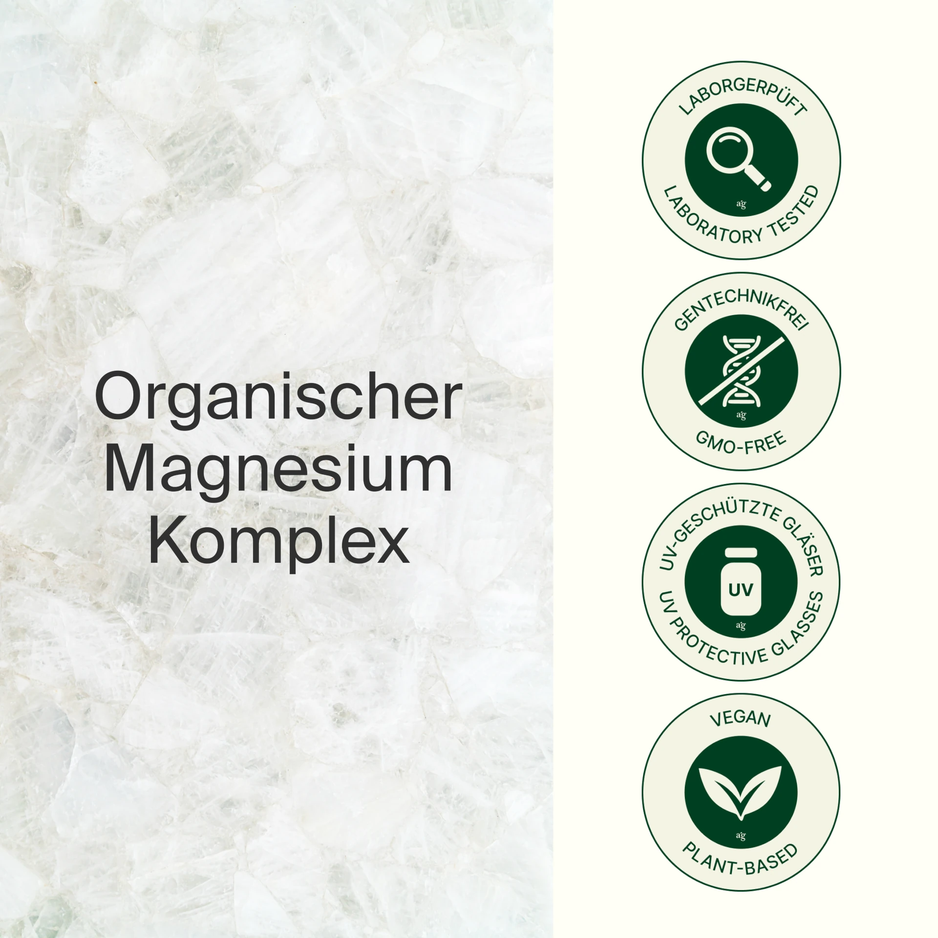 Organischer Magnesium Komplex | 300 mg Kapseln