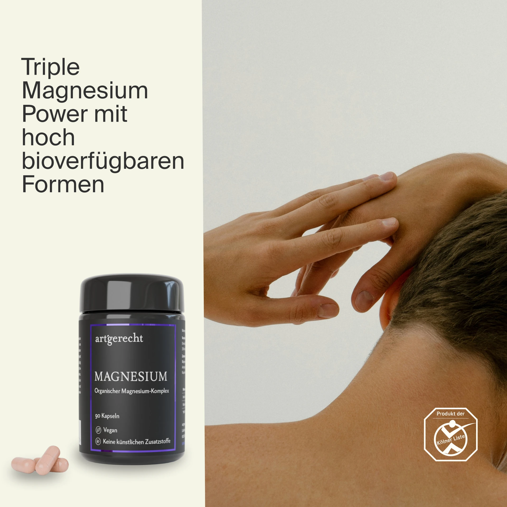 Organischer Magnesium Komplex | 300 mg Kapseln