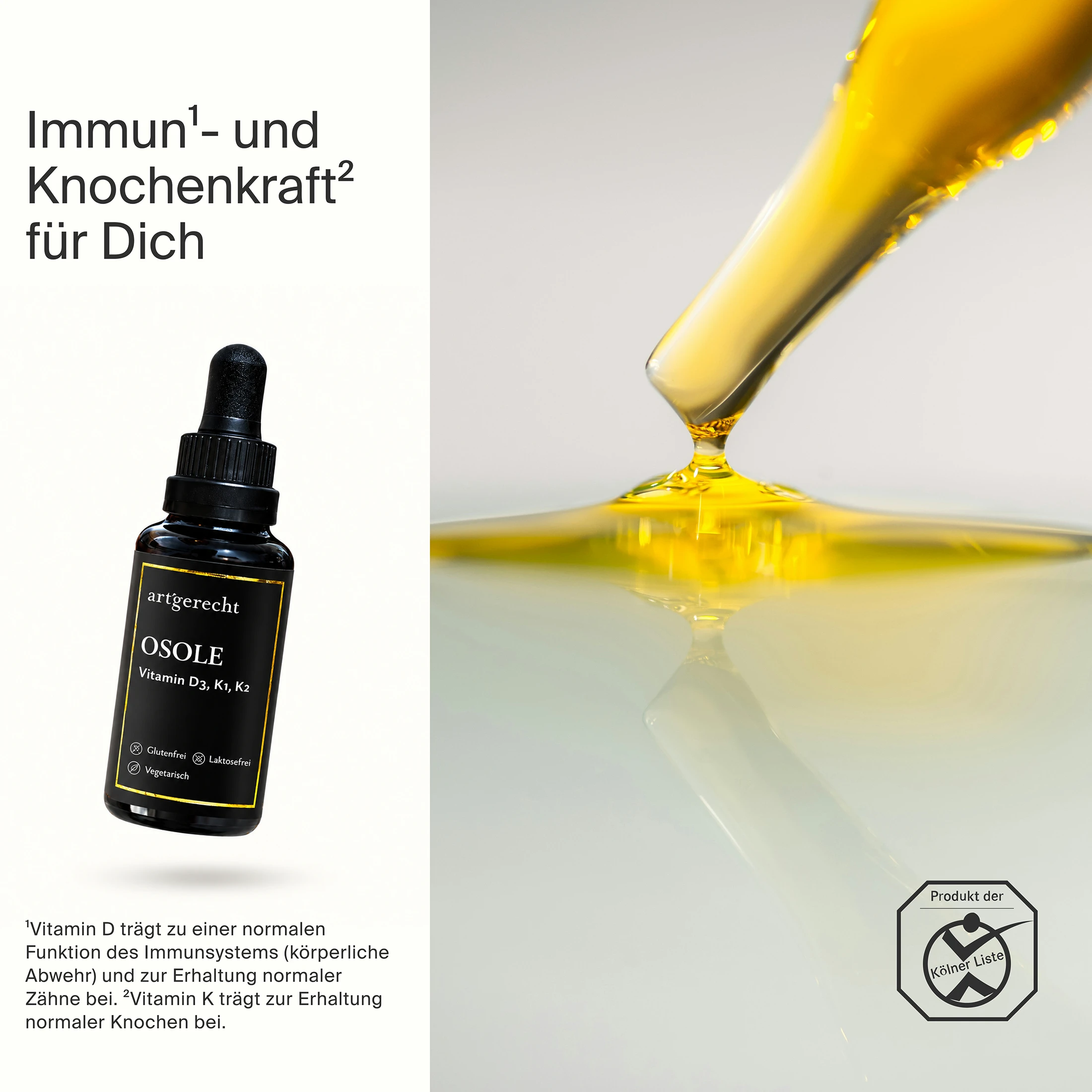 Osole Vitamin D3 + K1 + K2