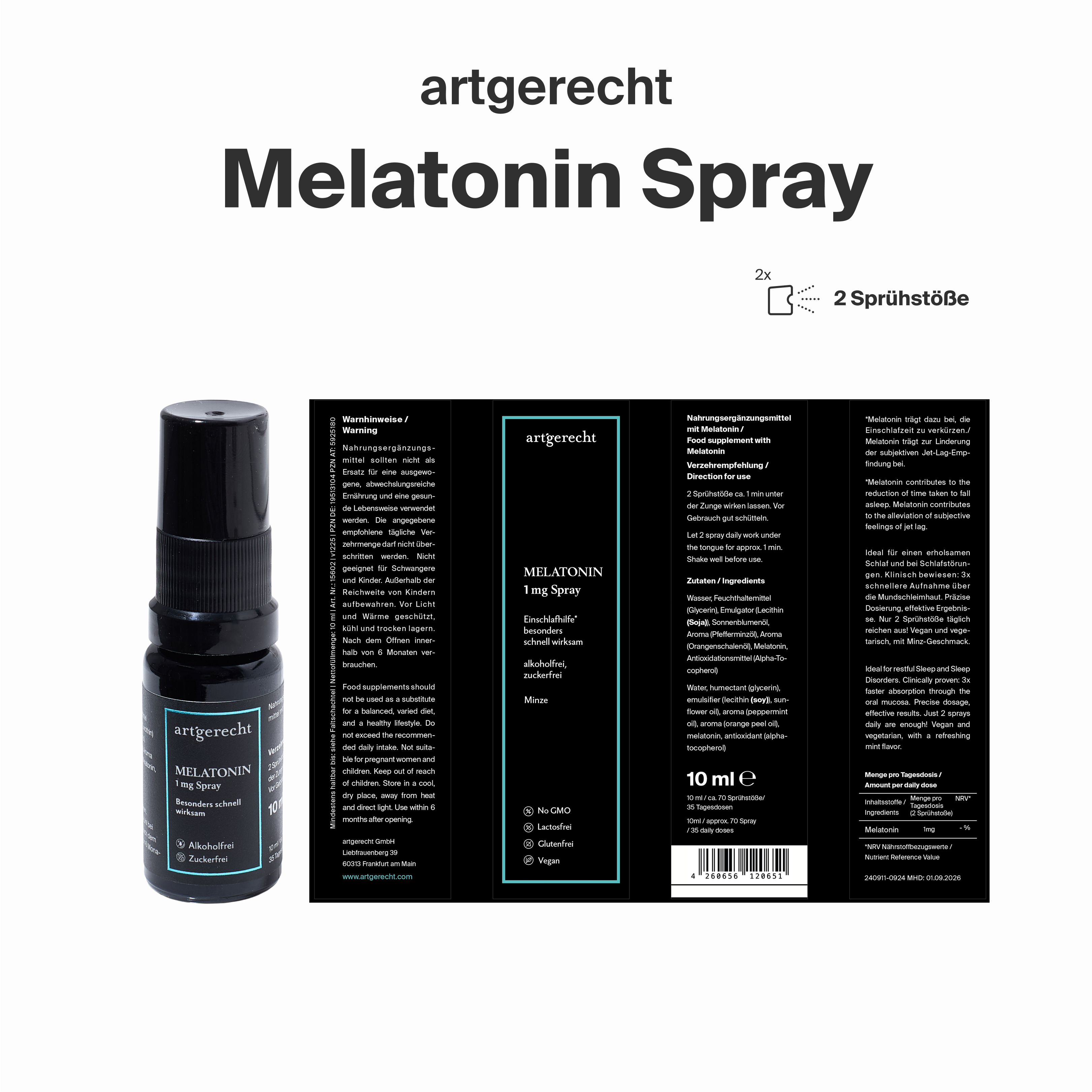 Melatonin Spray