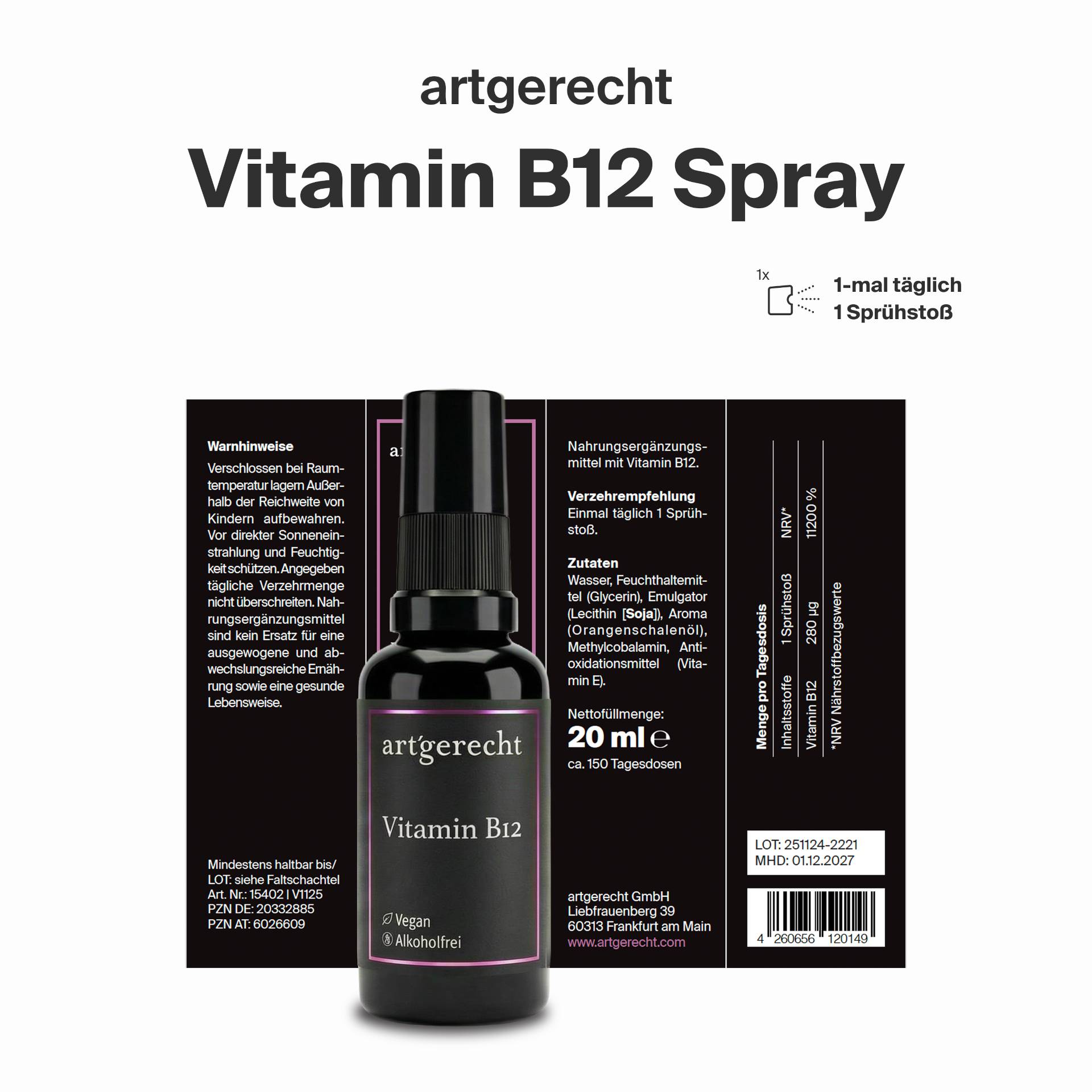Vitamin B12 Spray