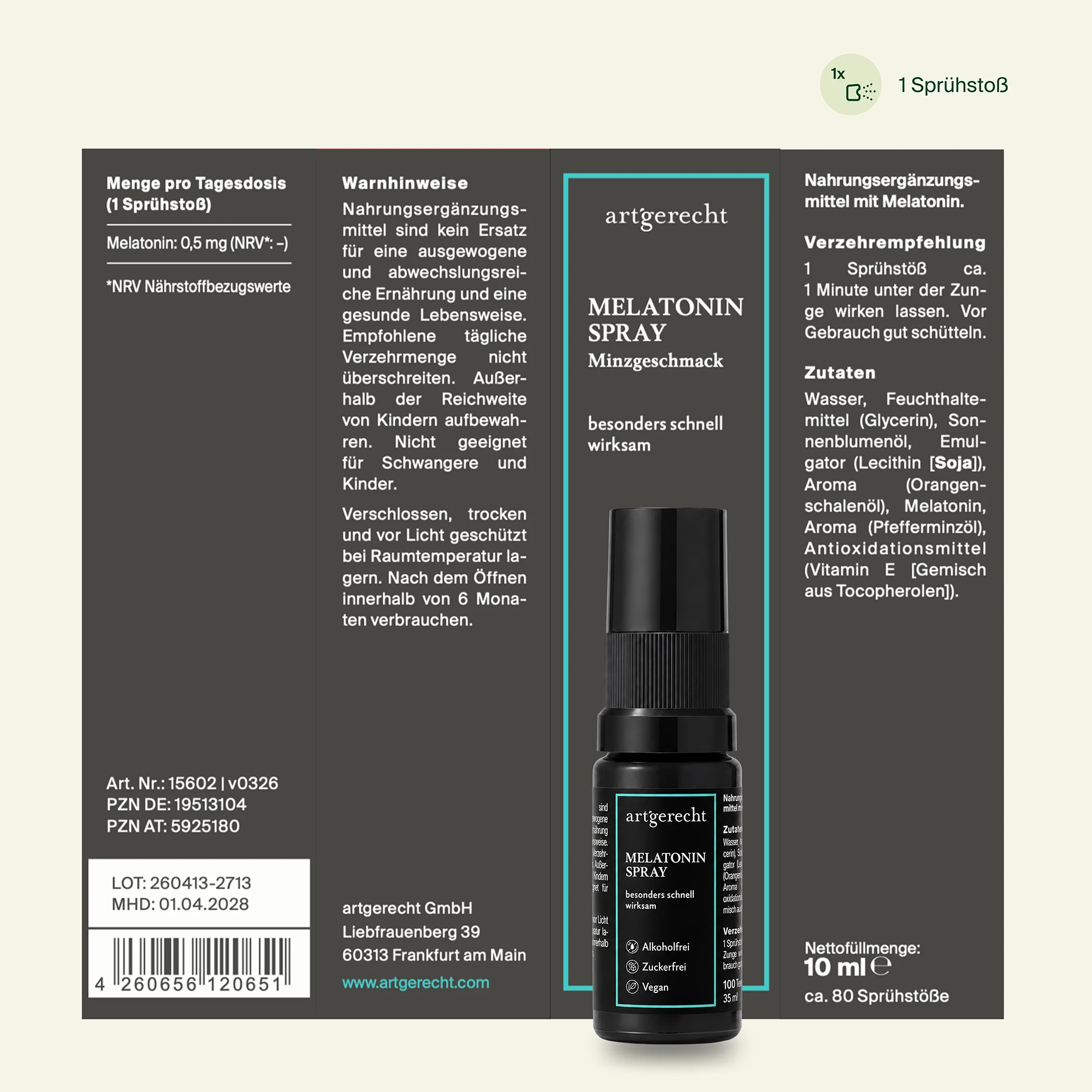 Melatonin Spray