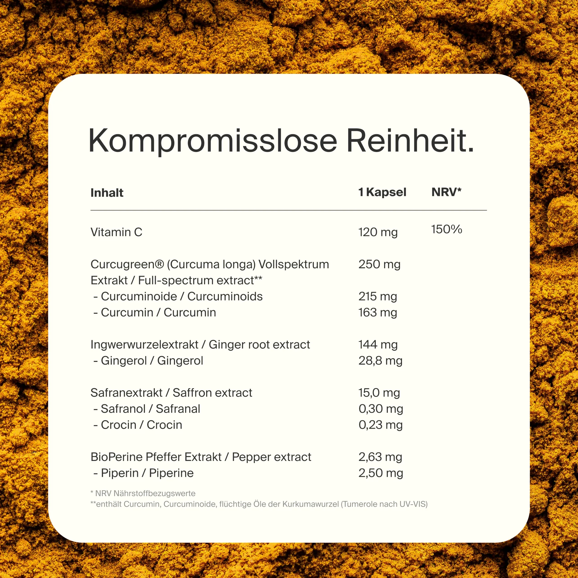 Curcumin Komplex