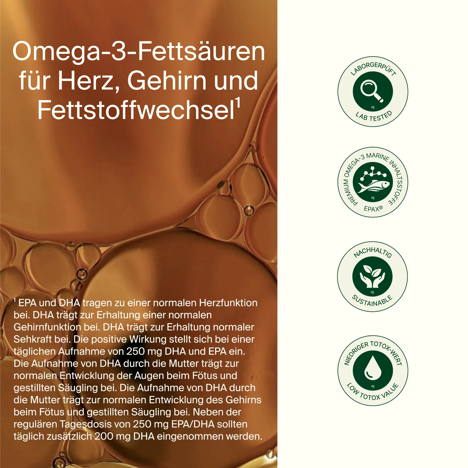 Omega 3 Elite Fischöl flüssig