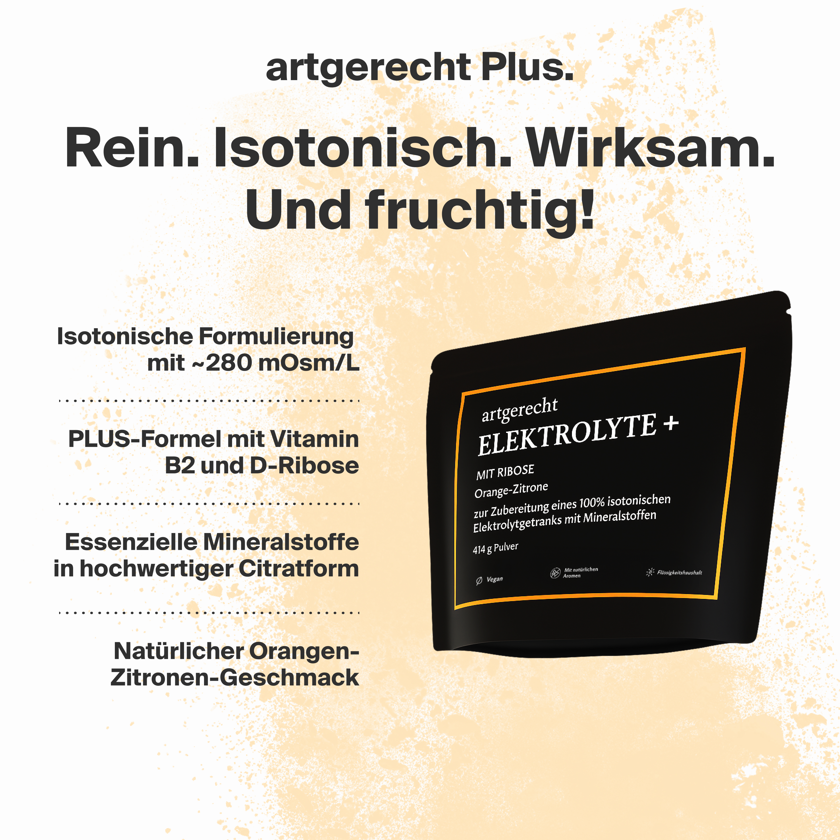 Elektrolyte Plus Orange