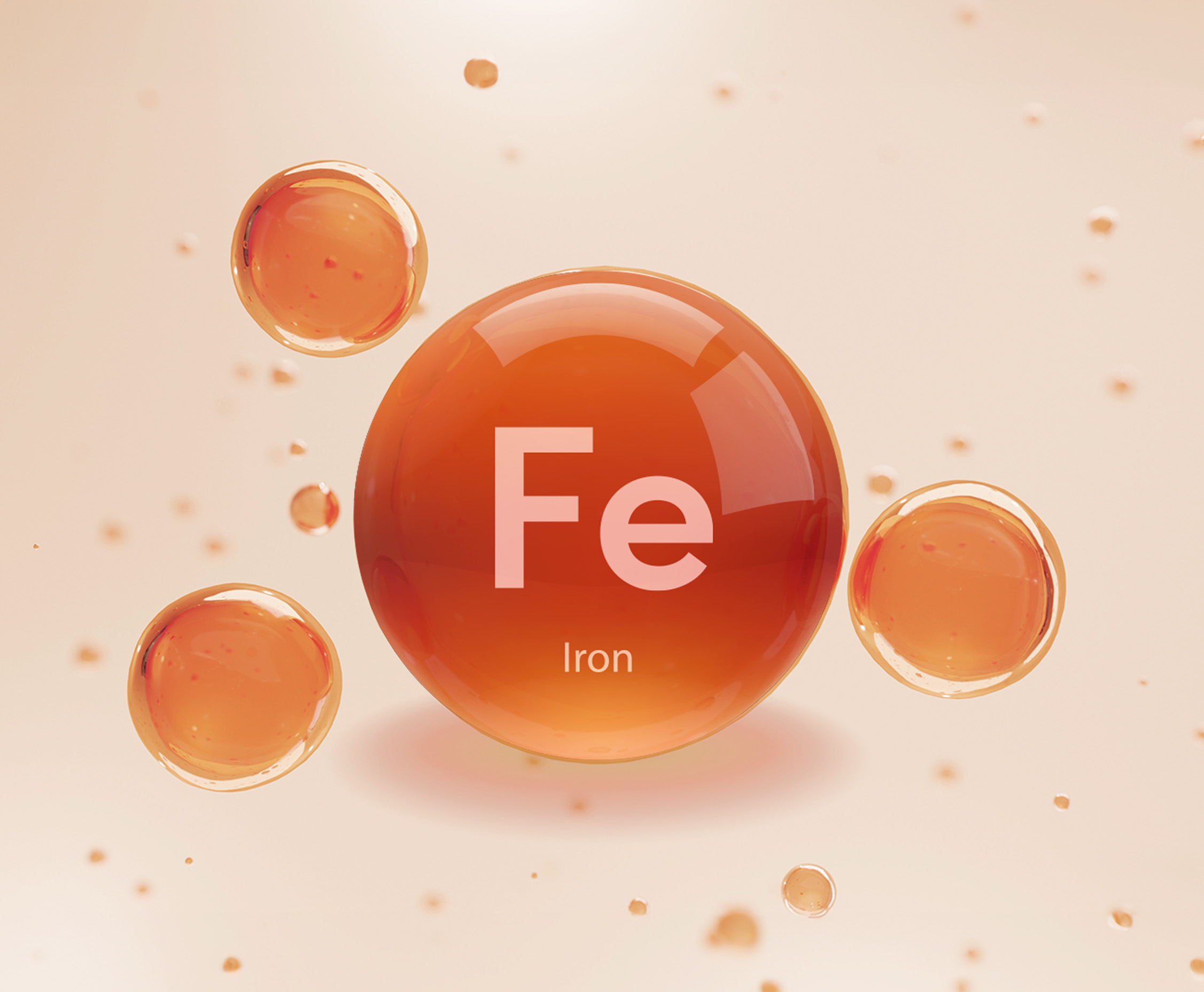 Infografik zur wissenschaftlichen Forschung rund um Natural Iron