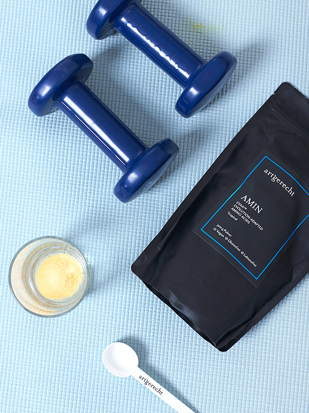 Infografik zur wissenschaftlichen Forschung rund um Amin Refill Pack