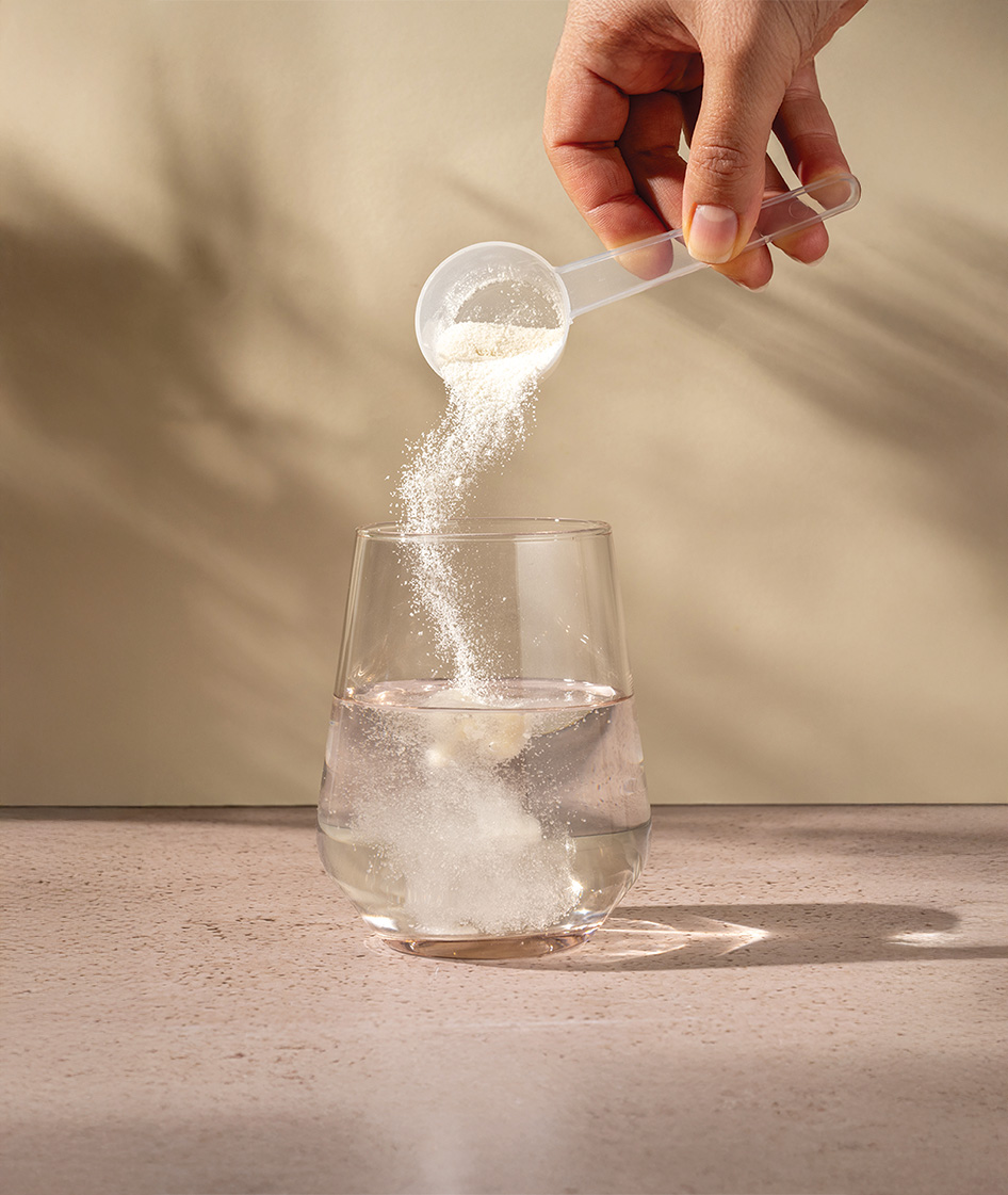 Infografik zur wissenschaftlichen Forschung rund um Kollagen