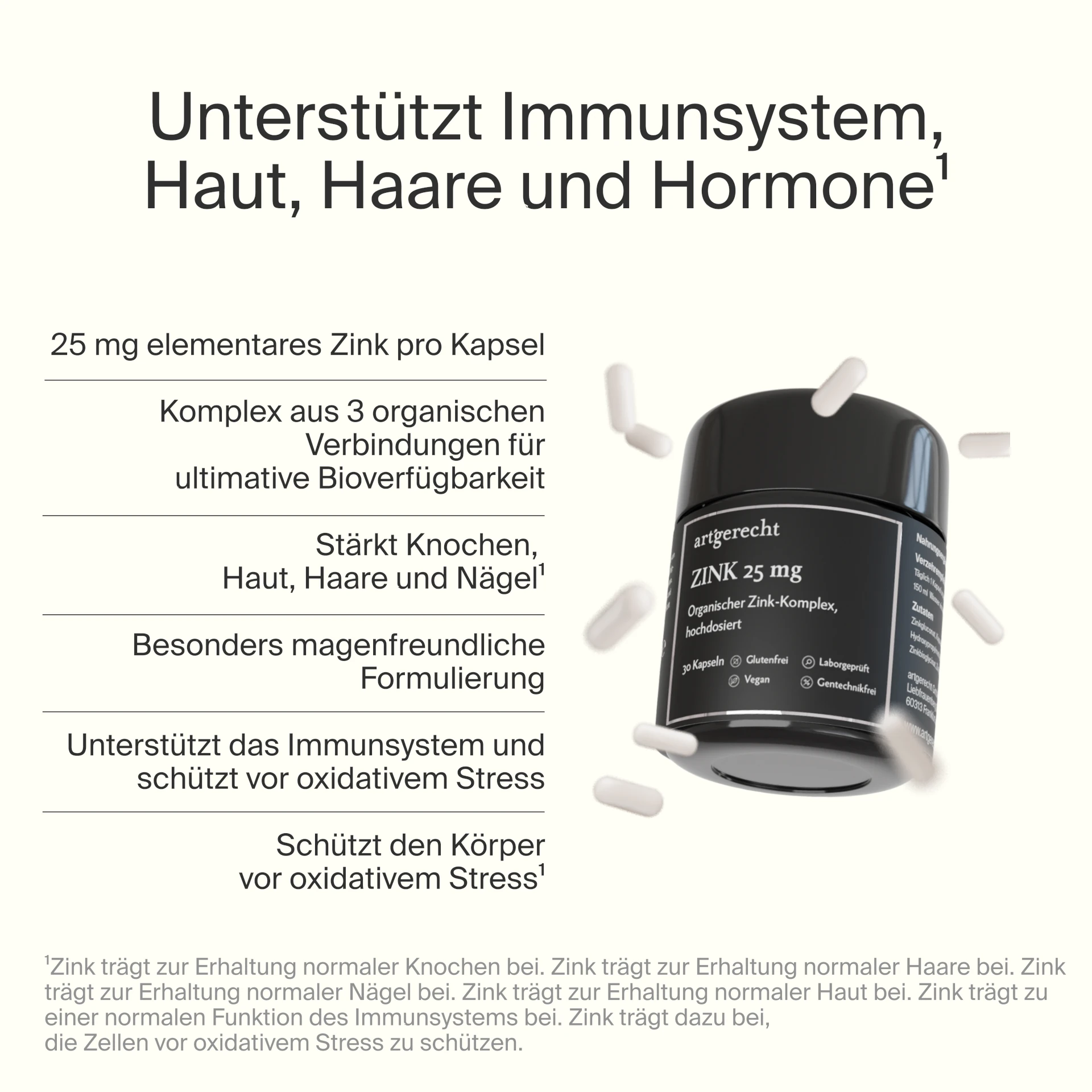 Zink Komplex 25 mg