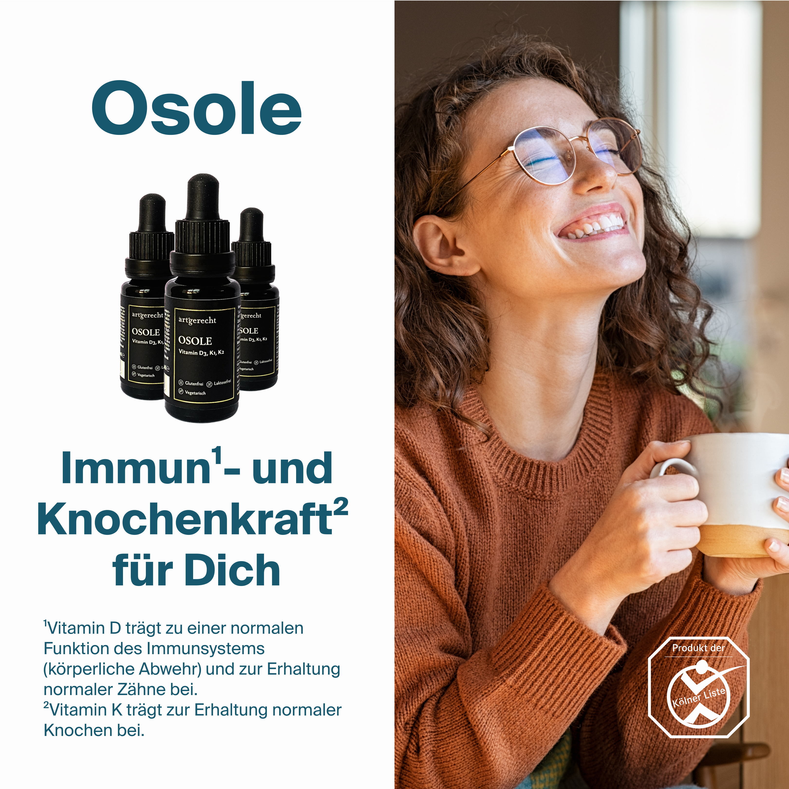 Osole Vitamin D3 + K1 + K2
