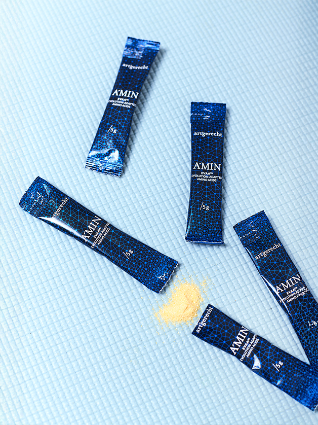 Infografik zur wissenschaftlichen Forschung rund um Amin Sticks