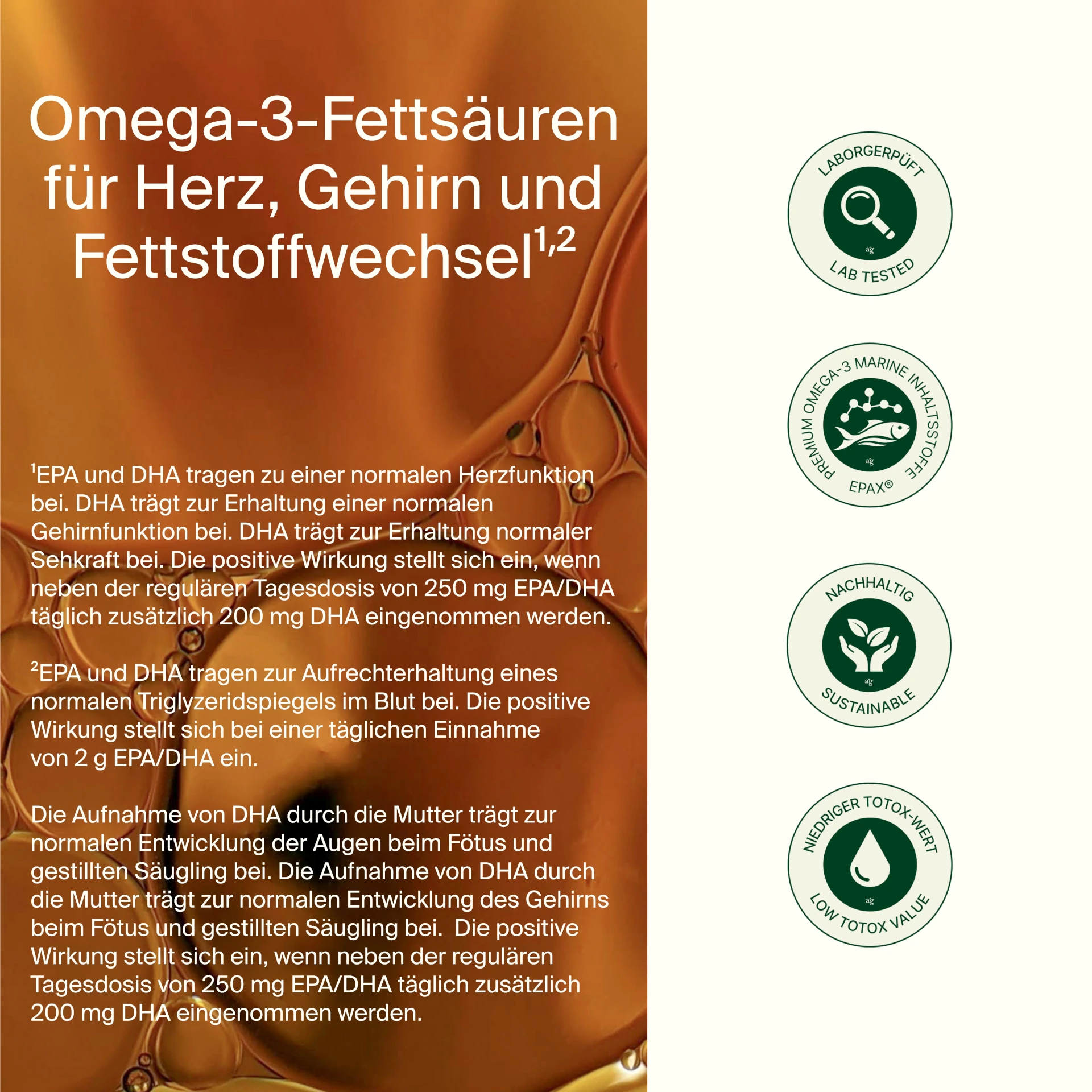 Omega 3 Elite Fischöl flüssig