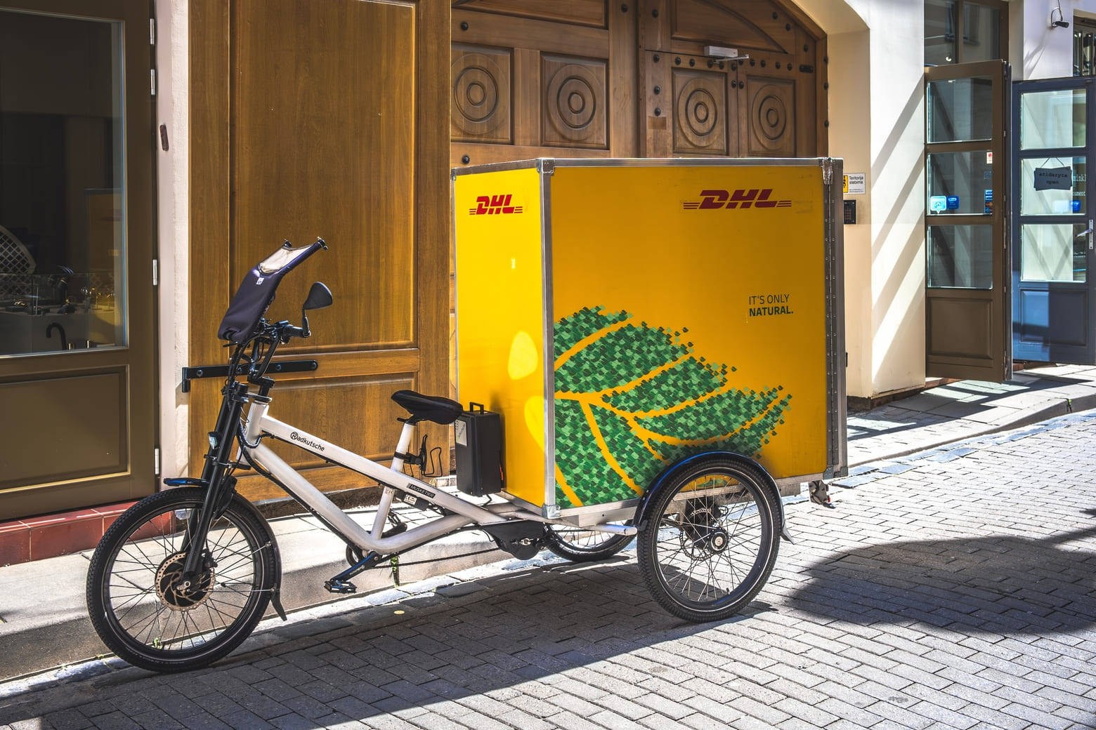 dhl go green plus e fahrrad