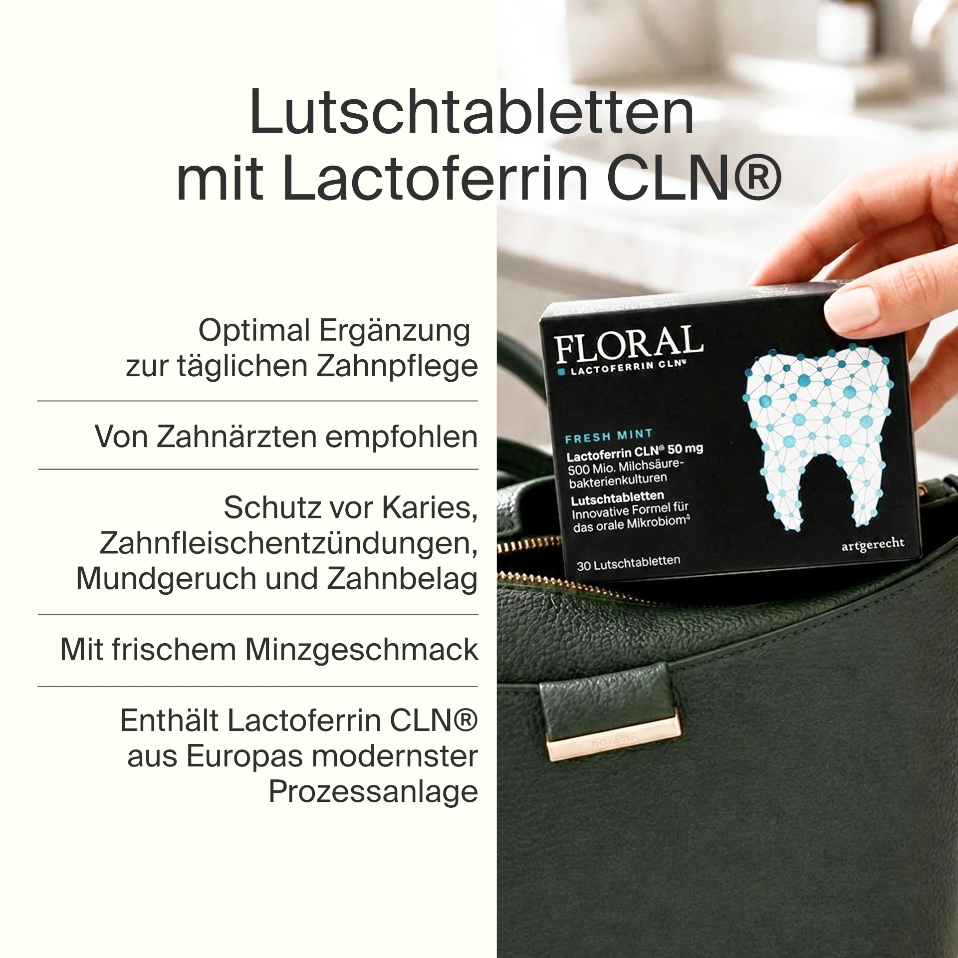 Floral CLN® | Zahnpflege Lutschtabletten