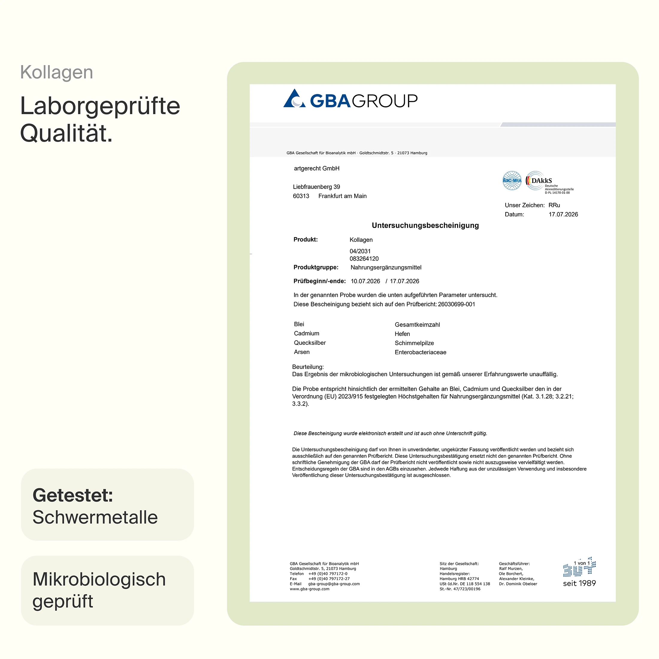 Kollagen Hydrolysat