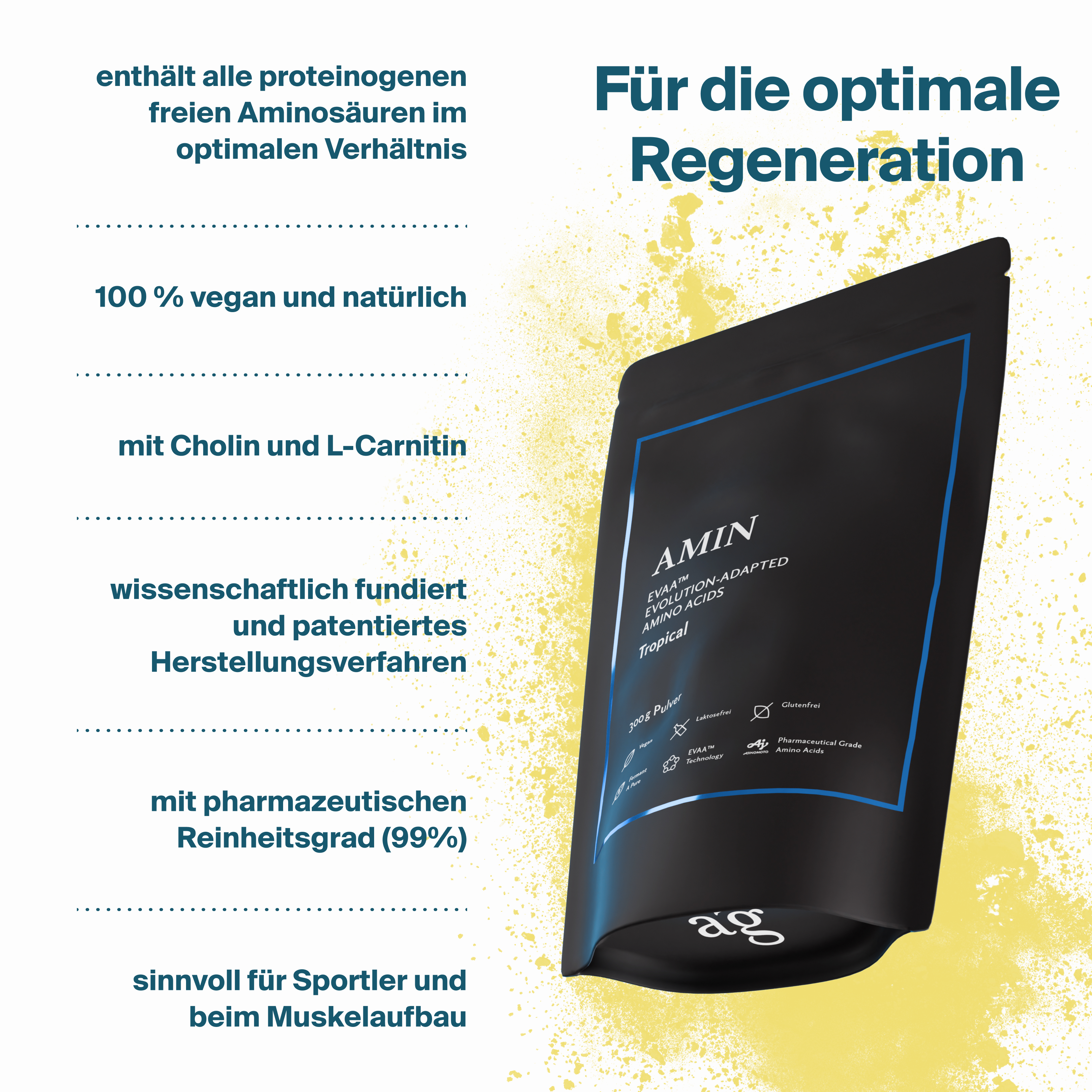 EVAA® Aminosäuren Komplex | 300g Beutel