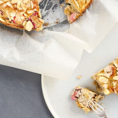 Artgerechter Rhabarberkuchen