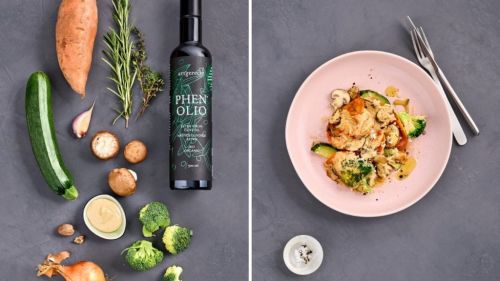 Gem&uuml;seauflauf vorher-nachher