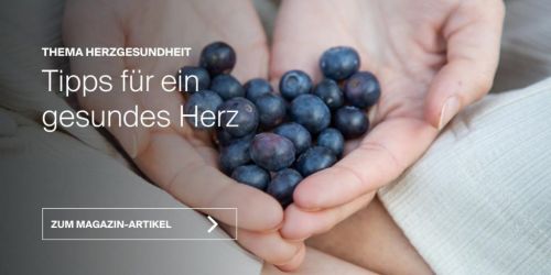 Tipps f&uuml;r ein gesundes Herz