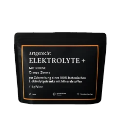 Packshot Plus Orange ELEKTROLYTE artgerecht